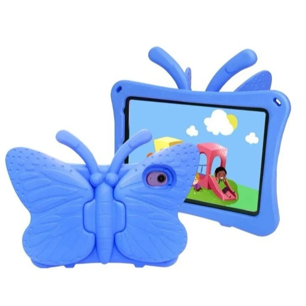 NEW Blue Butterfly EVA Kids Ipad Mini 6th 7th Generation Protective Case Cover